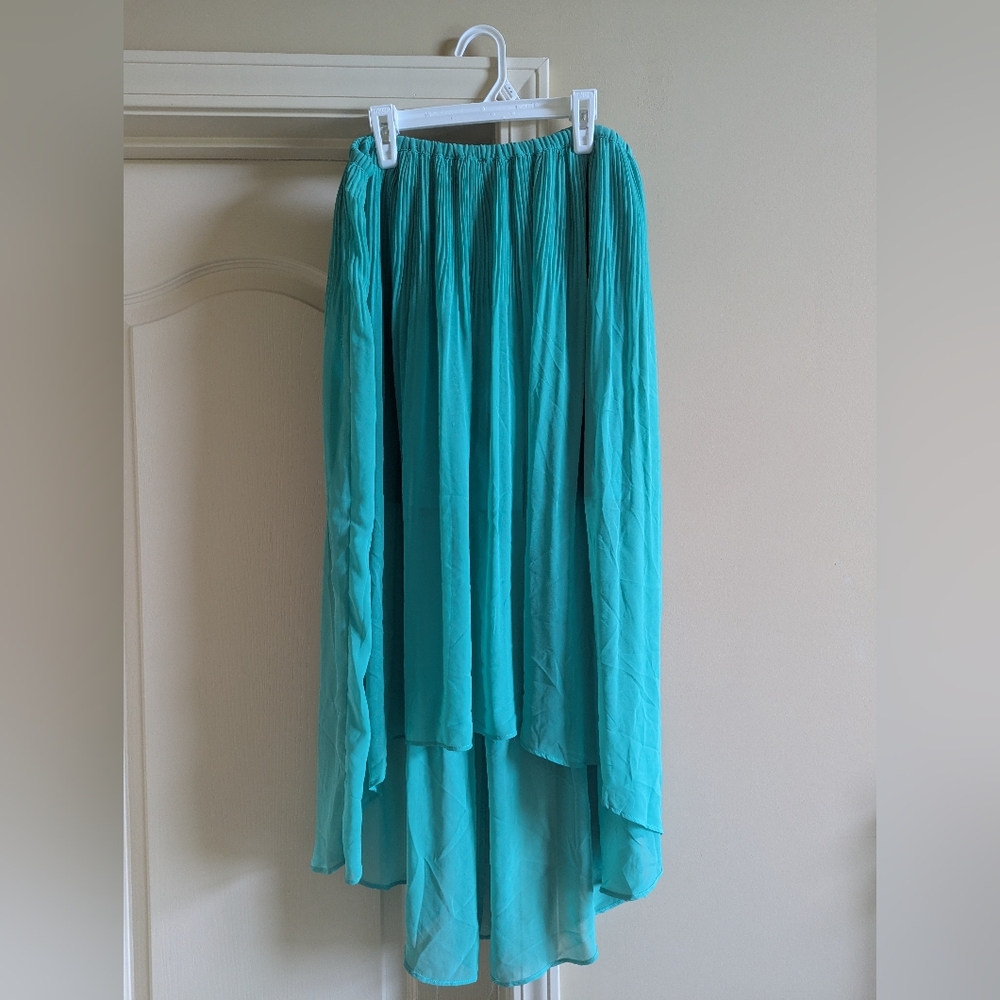 LC Lauren Conrad Maxi A-Line Skirt